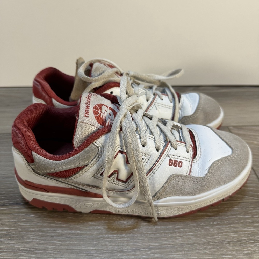 Kid's New Balance 550 Terracotta Red Orange Size 3